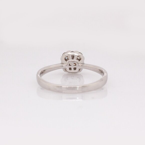 Natural Diamonds Ring in 14K Solid Gold | Engagement Ring | Fine Jewelry - Picture 8 of 9